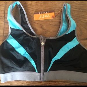 Yvette Sports Bra new never worn